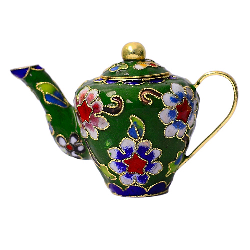 Teekanne S 0351 grün - zum Schließen ins Bild klicken